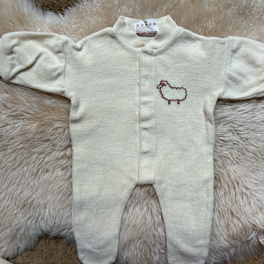 Engel wool terry pajamas